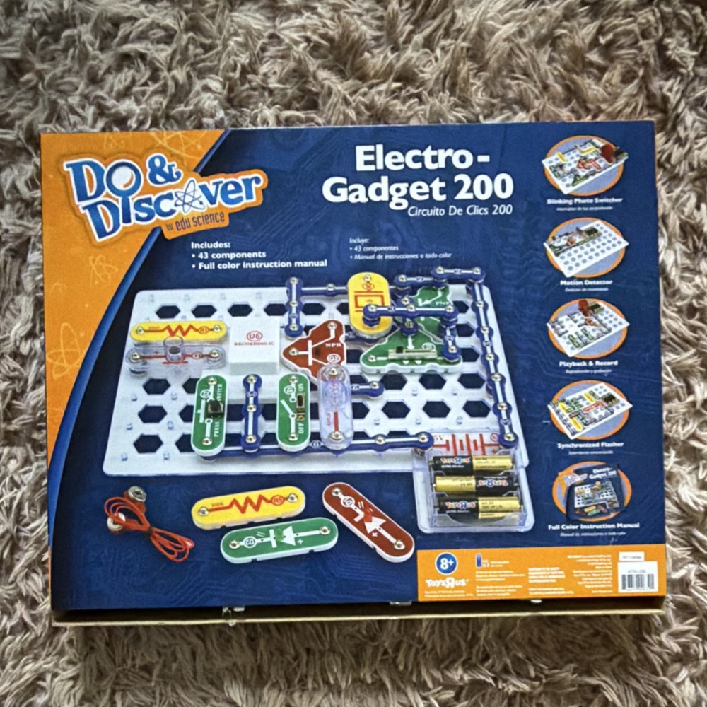Do & Discover Electro-Gadget 200 Electronics Kit TRU-200