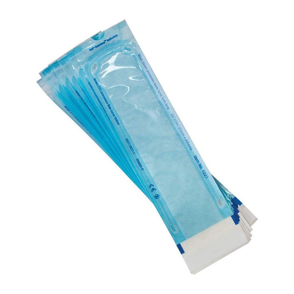 BeeSure Sterilization Pouches (2-3/4" x 10-1/2") - Pkg. 200