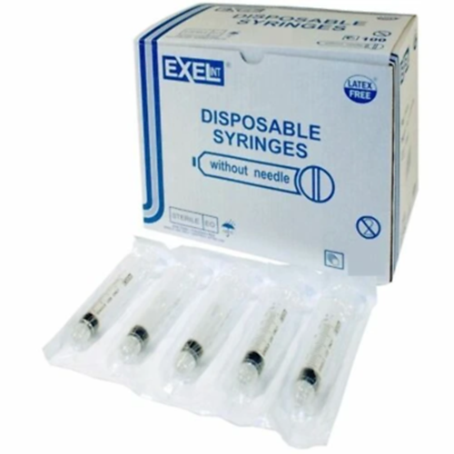 Exel Luer Lock Tip Syringe Without Needle 10ml, 10 Pack - 26265