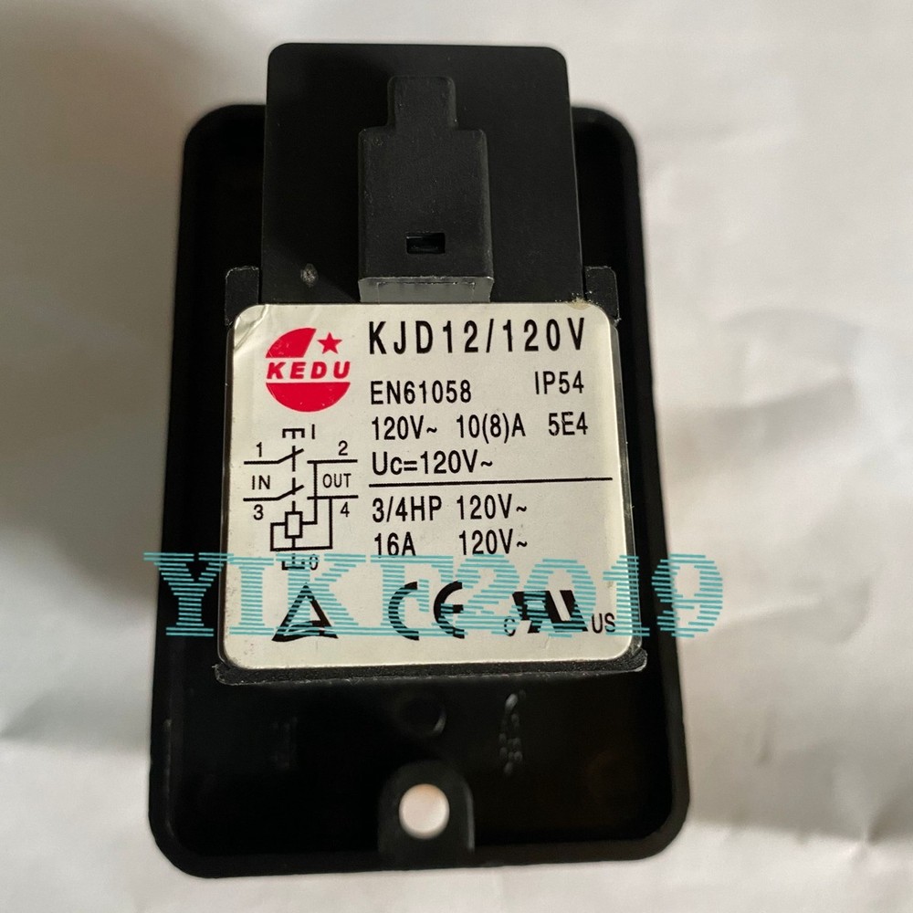 FOR KEDU electromagnetic switch button switch emergency stop button KJD12 120V