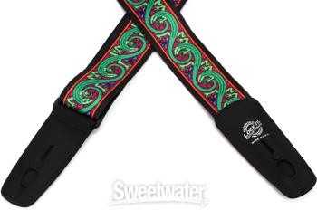 Lock-It Straps Bob Masse Series Plush Poly Strap with Locking Ends - Green