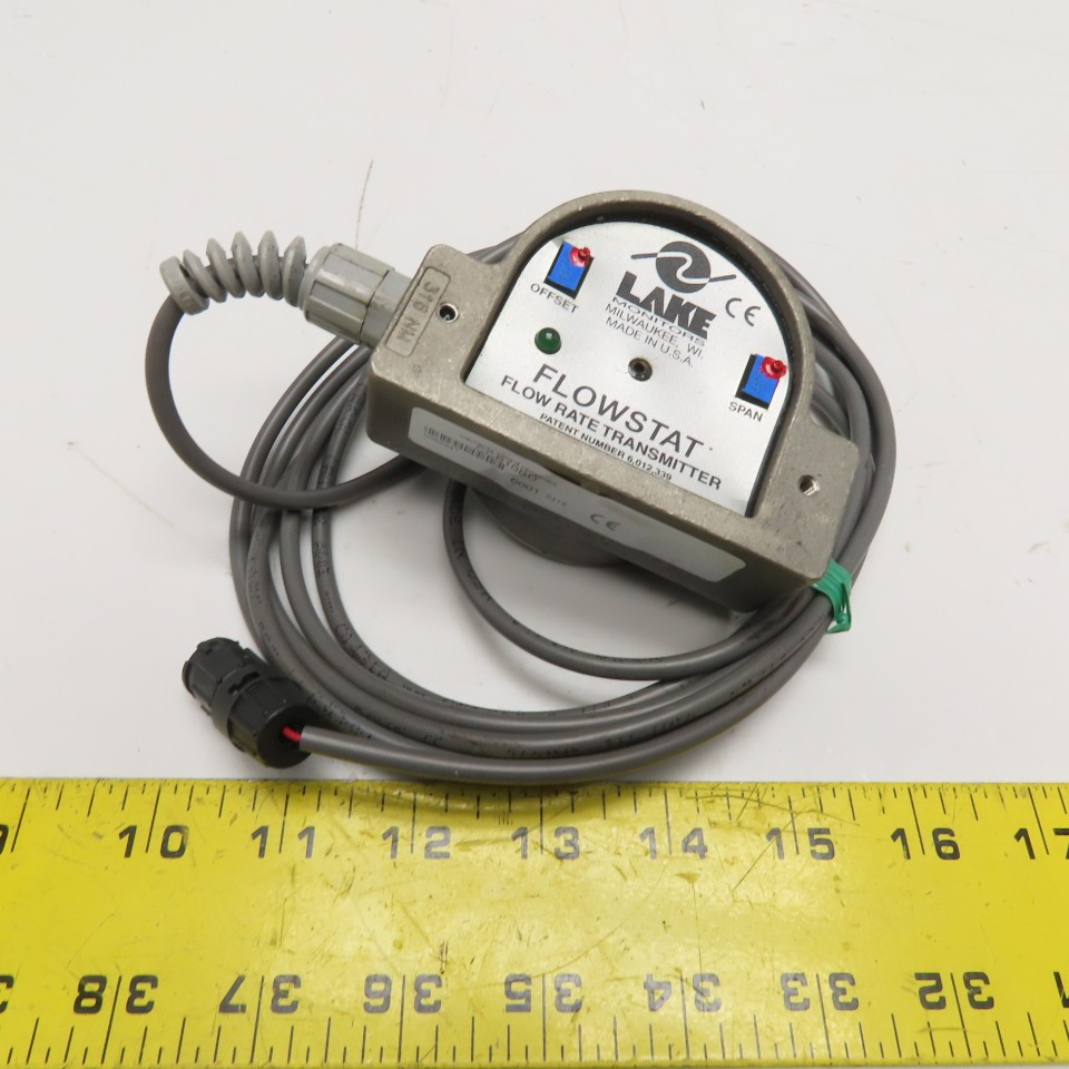 Lake Monitors CCB-10-BD FlowStat Flow Rate Transmitter 10GPM