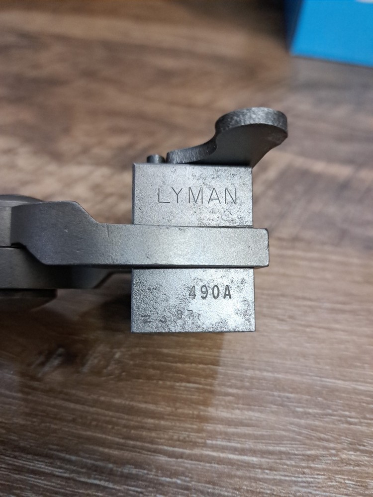 No Finish, Lyman .490 Roundball Muzzleloader Mold W Handles