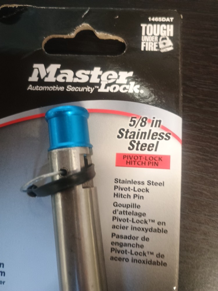 Master Lock 5/8 Pivot Lock Hitch Pin 1465dat