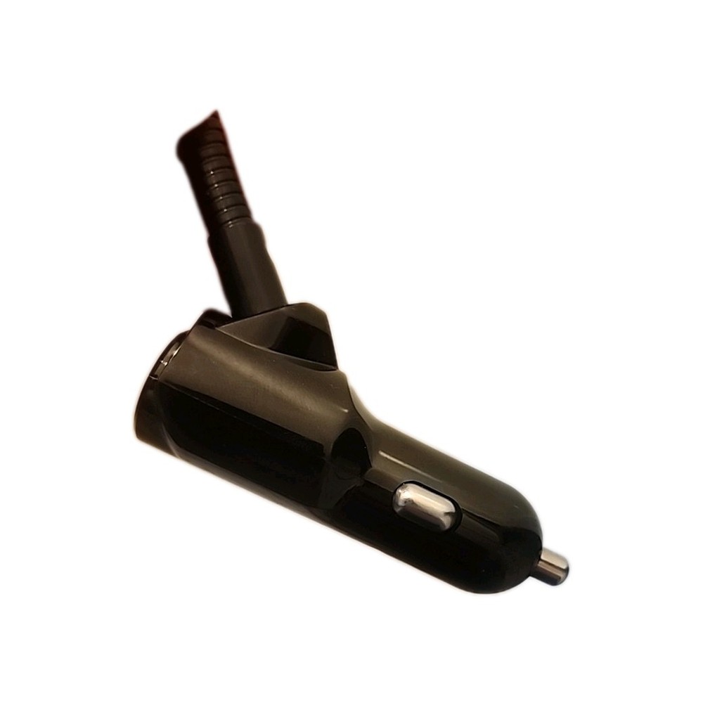 Nulaxy KM18 Wireless In-Car Bluetooth FM Transmitter - Black