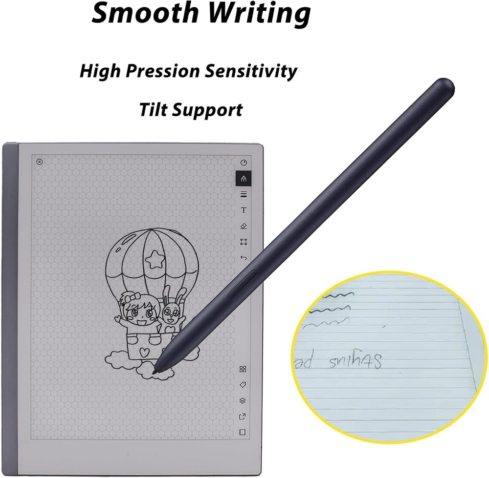 Stylus Pen Compatible with Remarkable 2 Black