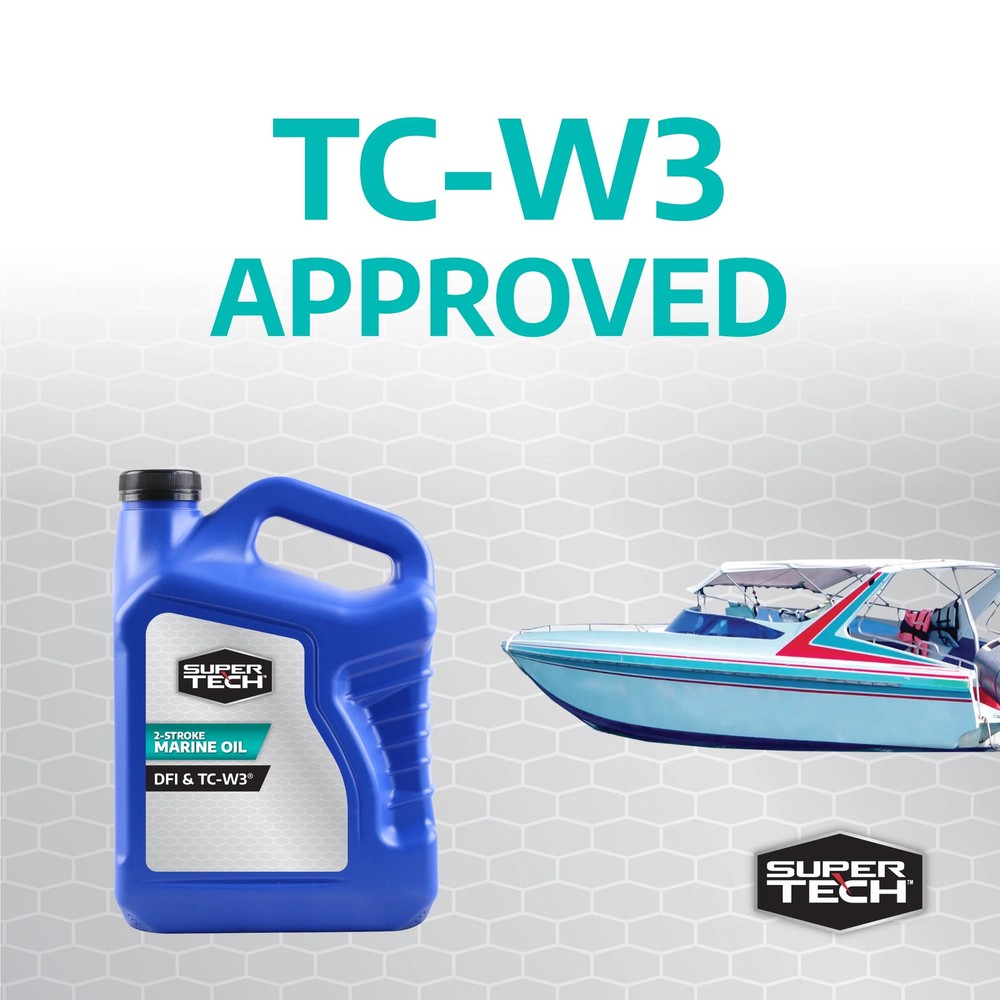 Super Tech TC W Outboard Cycle Engine Oil Gallon