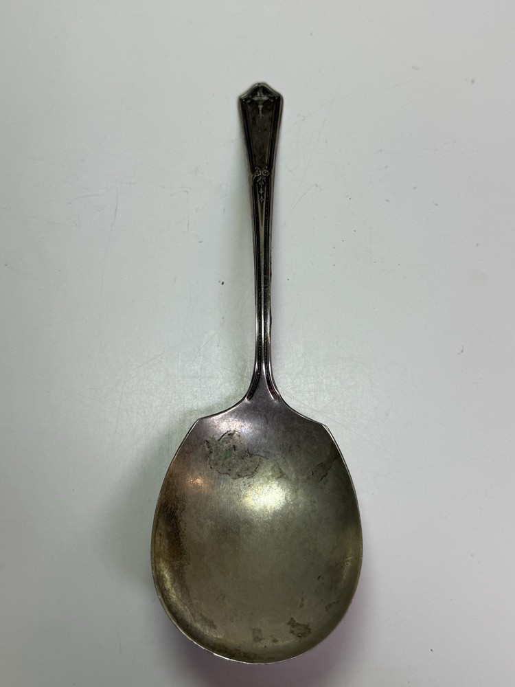 Bouquet Solid Smooth Casserole Spoon