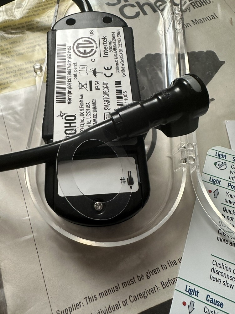 NEW ROHO Permobil Intertek Smart Check Device in Case Smartcheck-01