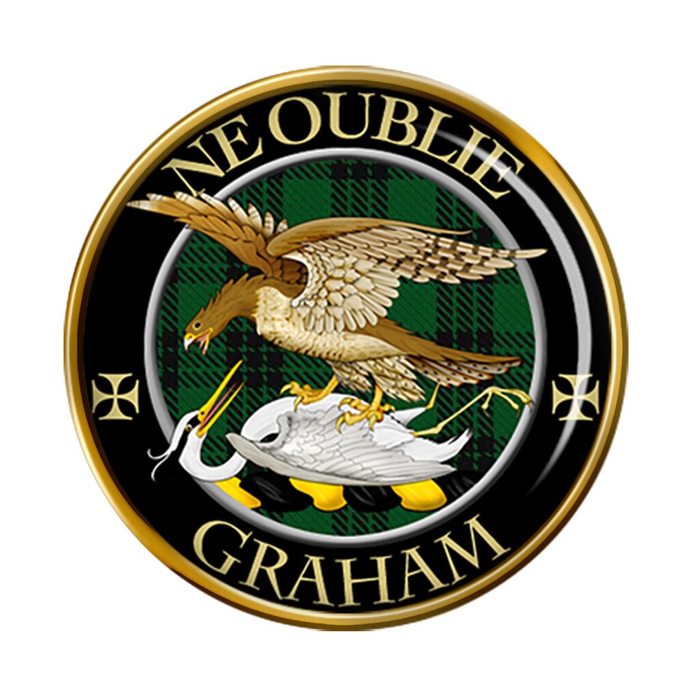 Graham Scottish Clan Pin Badge