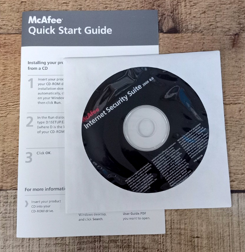 McAfee Internet Security Suite 2006 - Disc Only