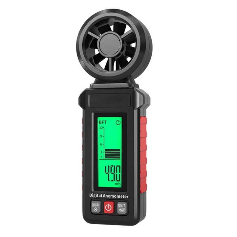 Compacted Handheld Wind Gauge Speed Tester Anemometer With Multiple Unit