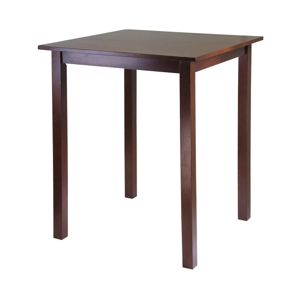 Winsome Parkland 3-Piece Transitional Solid Wood Set in Warm Walnut