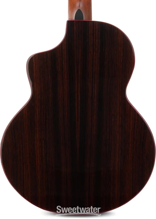 Kala Contour Series Baritone Ukulele - Natural Spruce