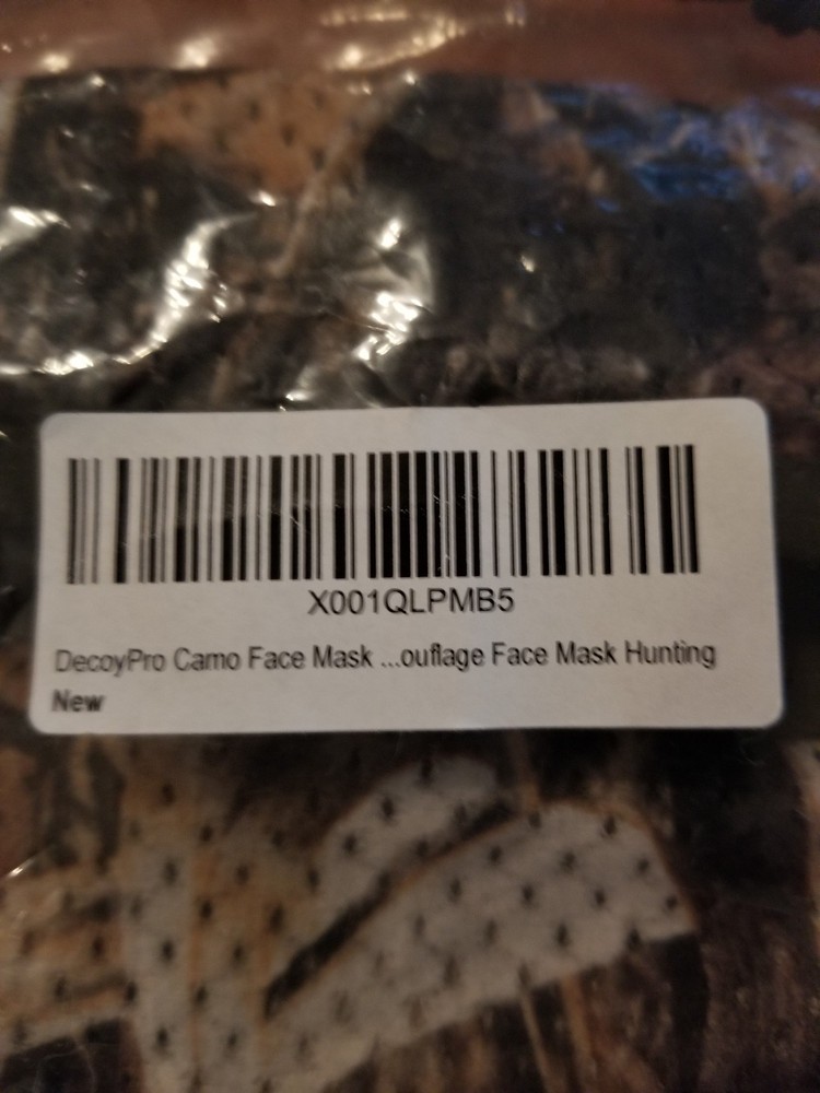 Turkey Camo Face Mask