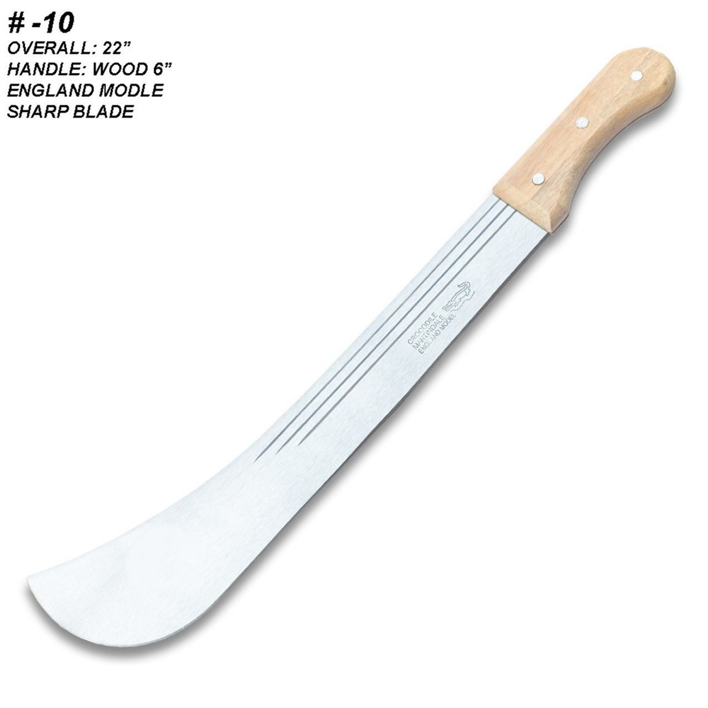 Crocodile Machete with Sheath