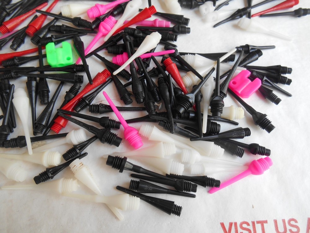 294 soft tip ASSORTED DART TIPS.