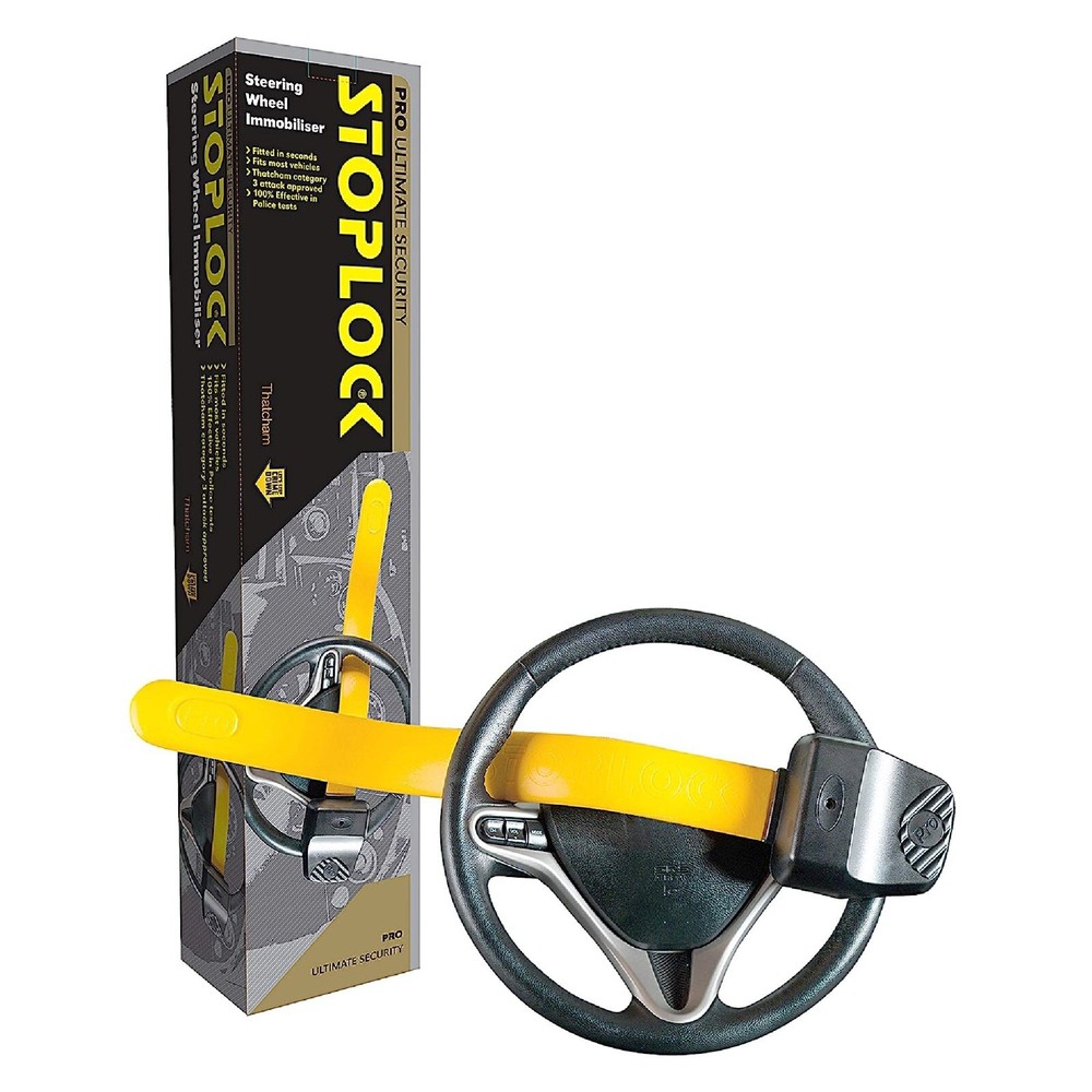 Stoplock PRO Steering Wheel Lock Recommended for Renault Master 2003 Onwards