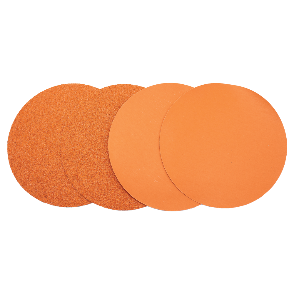 LAUCO Premium Ceramic Grain 6" Hook and Loop Sanding Discs (Box of 50)