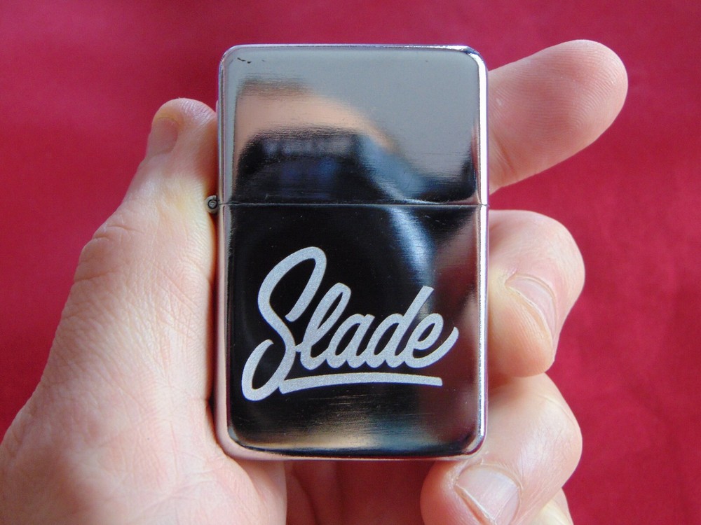 Slade Engraved Lighter With Gift Box - FREE ENGRAVING