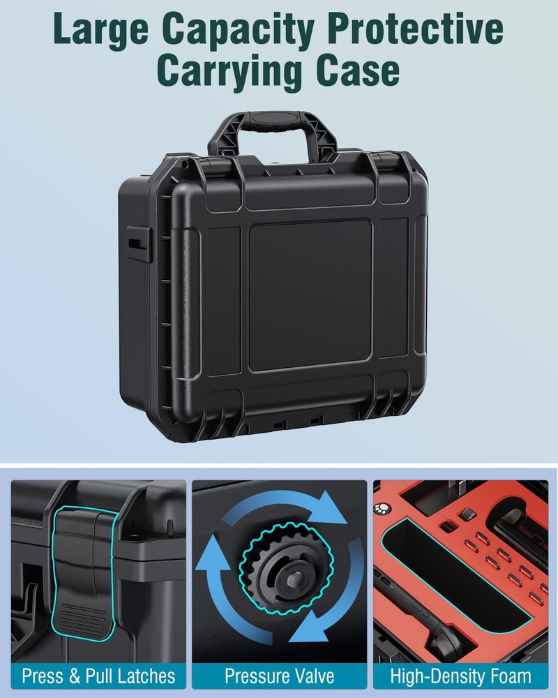 Nintendo Switch 2 Bundle - case, cooler, controller charger, protector, grips