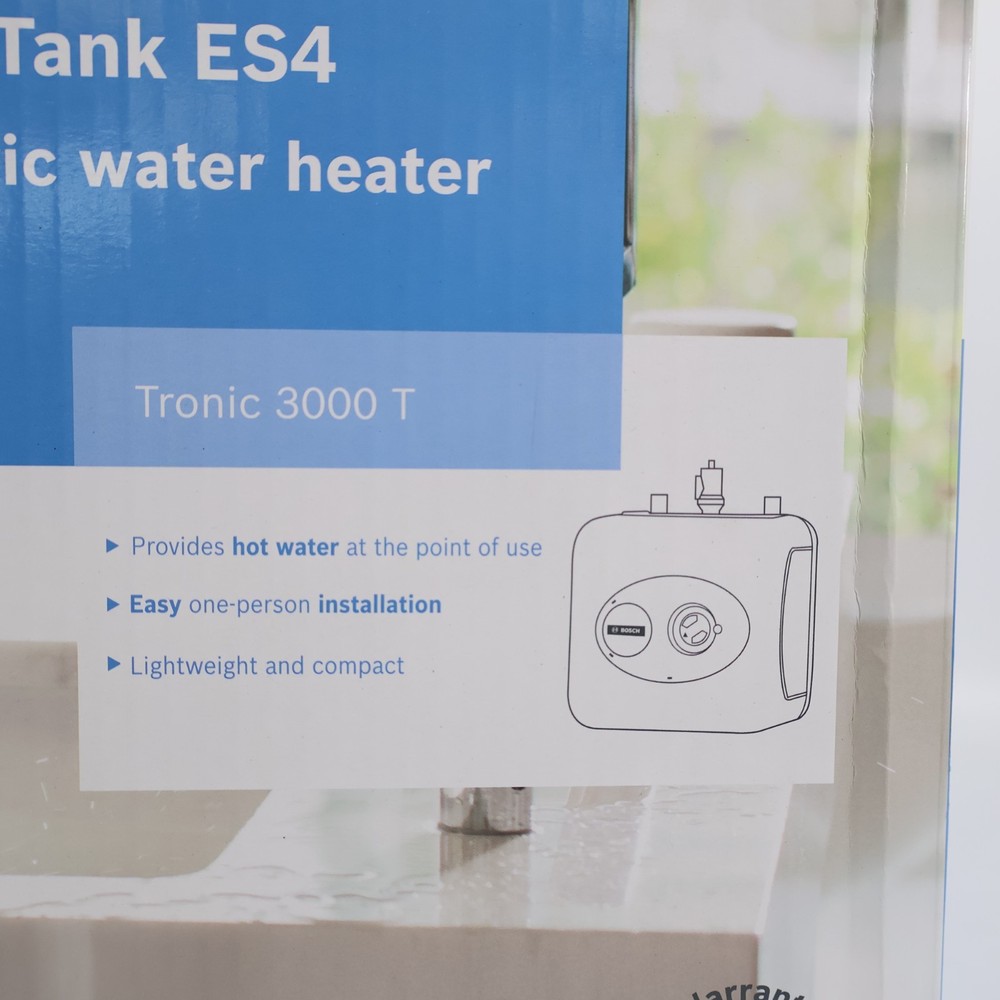 BOSCH Electric Mini-Tank Water Heater Tronic 3000 T 4-Gallon (ES4) SEALED