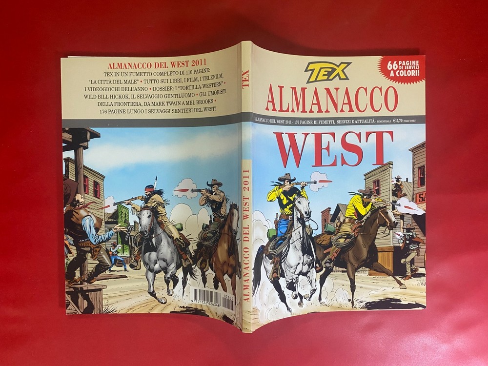 TEX ALMANAC DEL WEST 2011 Ed. Sergio Bonelli Comic NEW