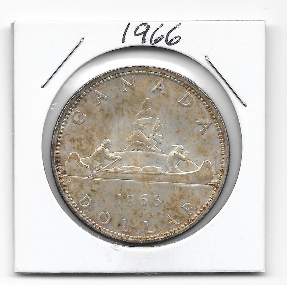 1966 CANADIAN SILVER DOLLAR (VERY NICE)
