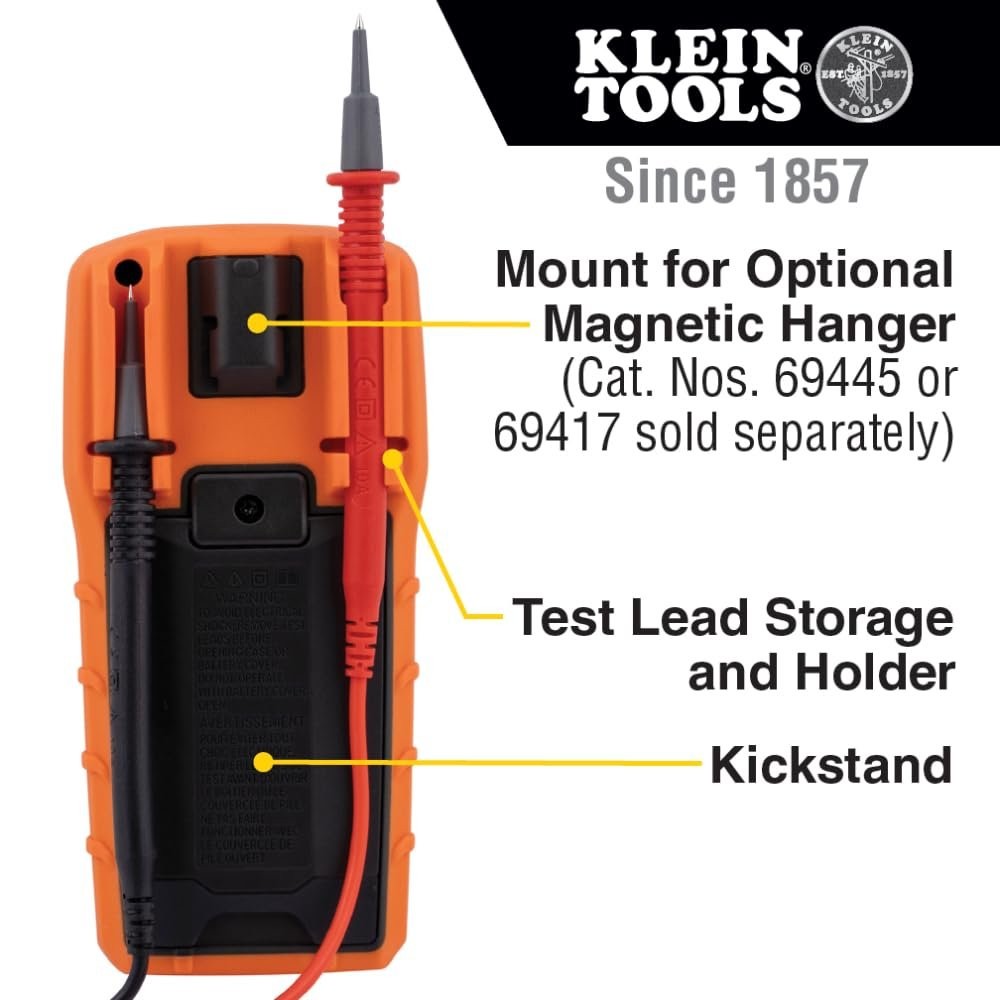 Klein Multimeters Digital Slim Auto-Ranging