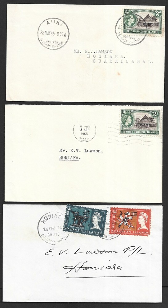 Solomon Islands 1961-69 covers (25)