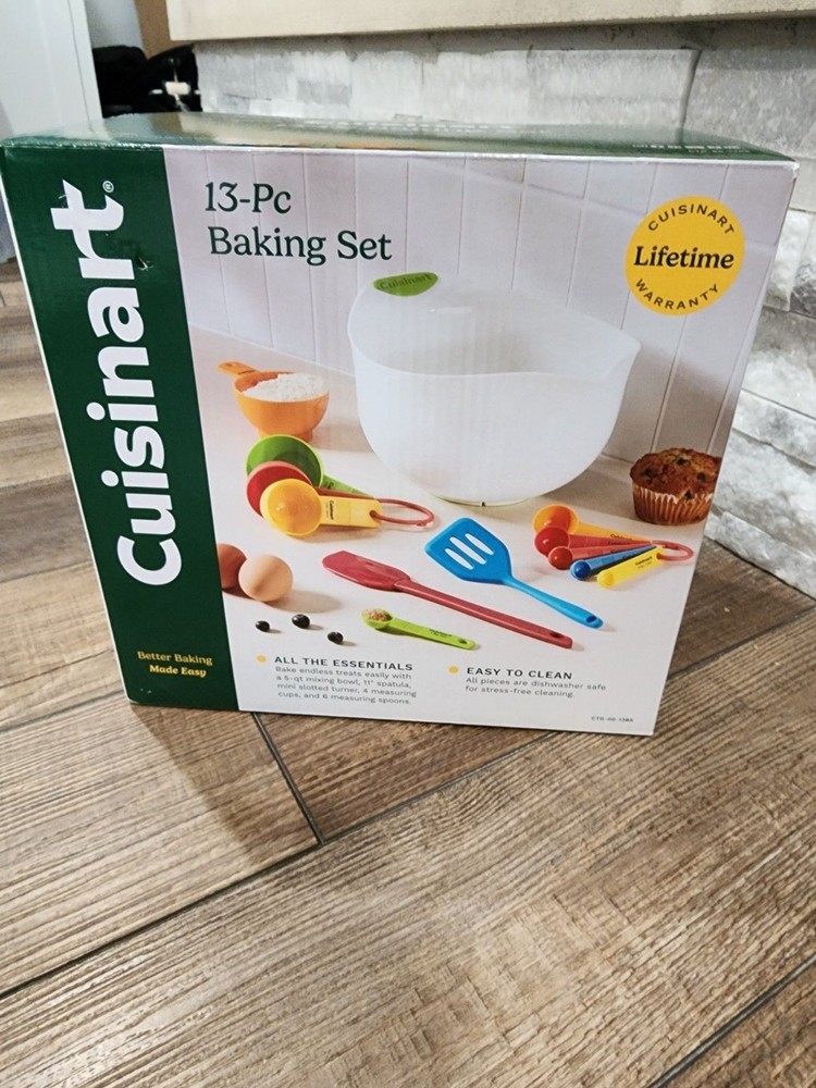 Cuisinart 13-Pc Baking Set Durable Dishwasher Safe