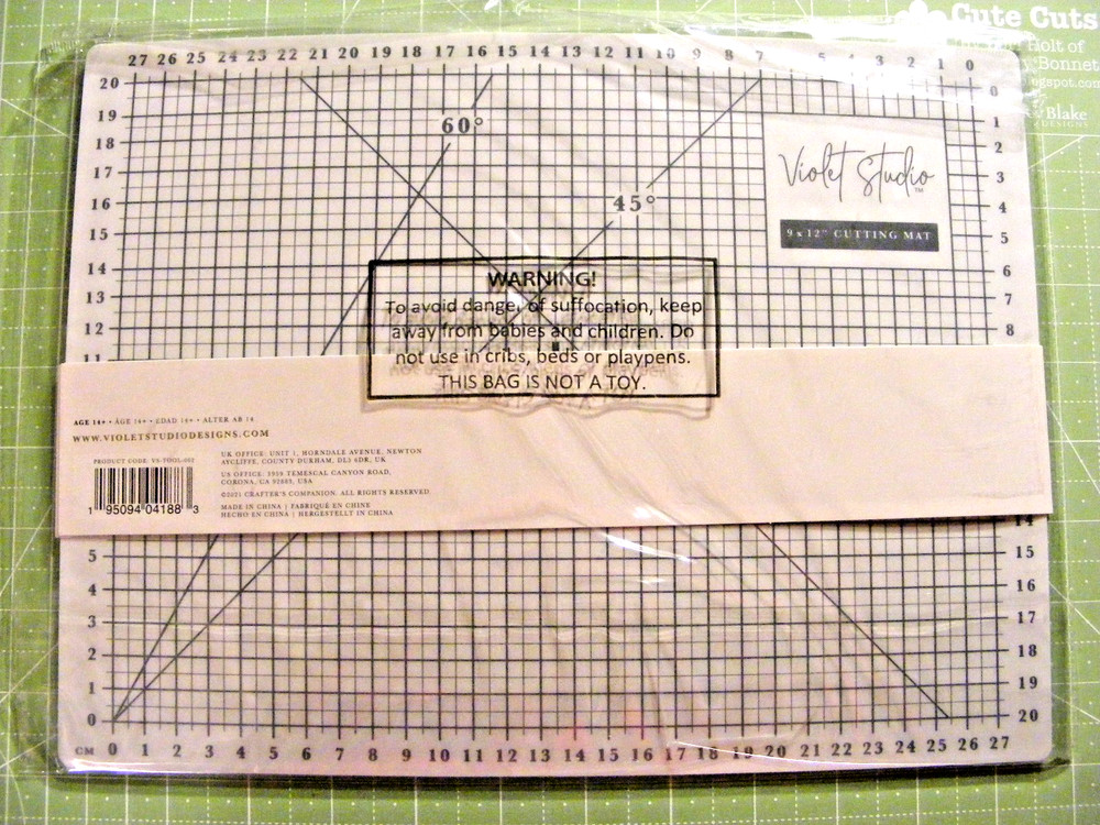 Violet Studio 9" x 12" White Self Healing Double Sided Durable Cutting Mat New