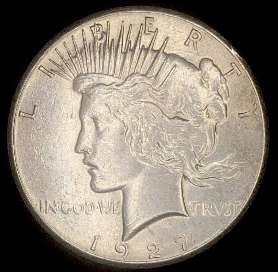 1927 Peace Dollar - Brilliant Uncirculated