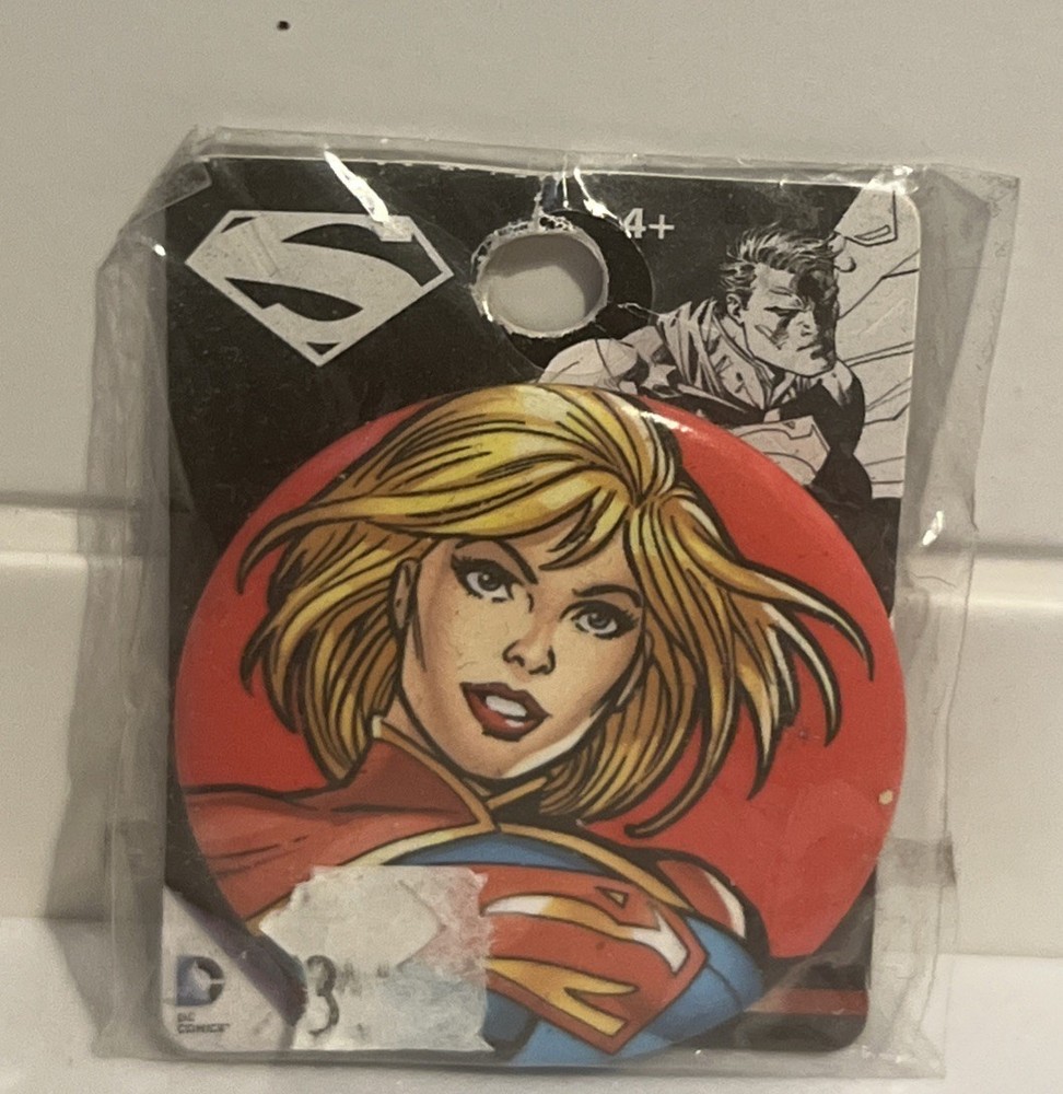 DC Comics Supergirl 1.25 Inch Button