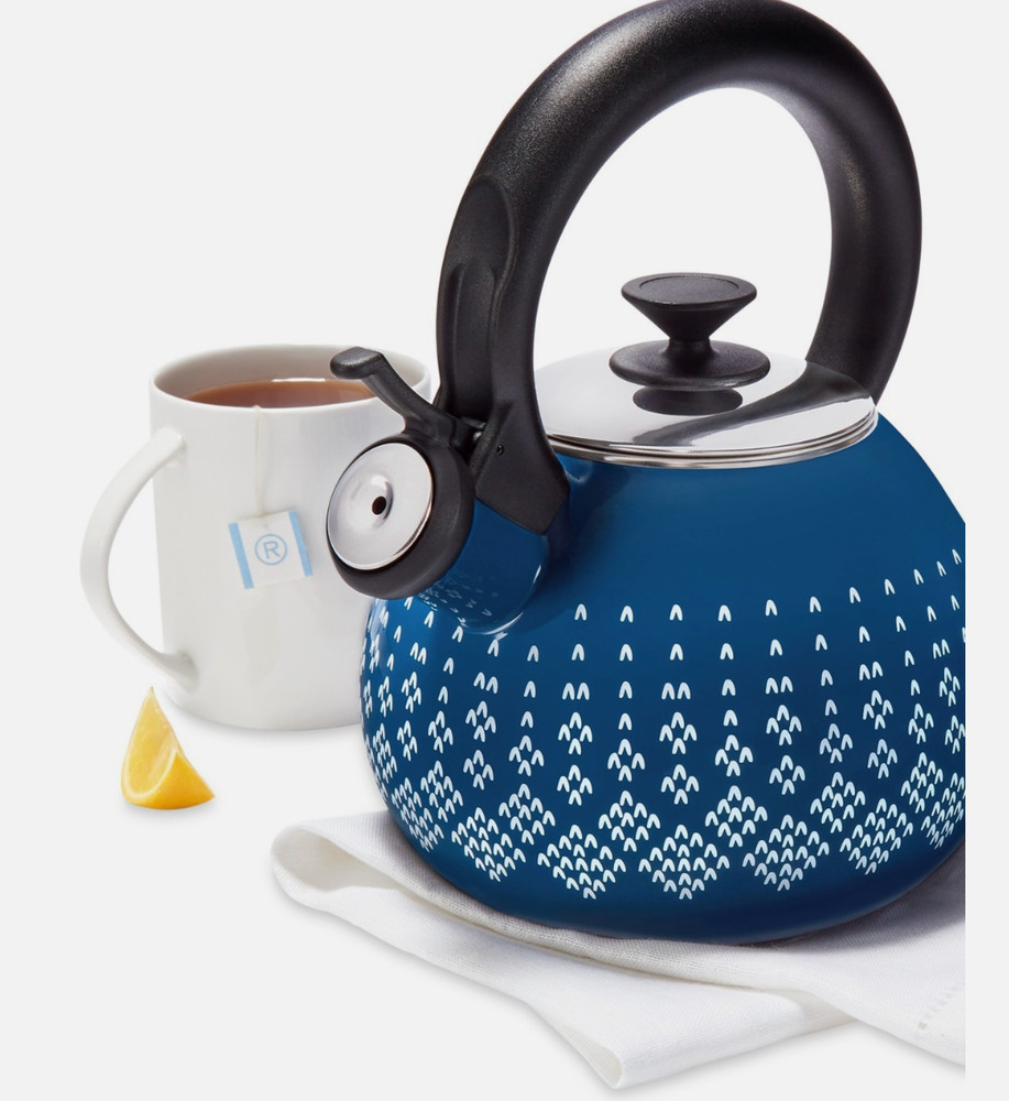 The Cellar Enamel on Steel 1.3L Tea Kettle,