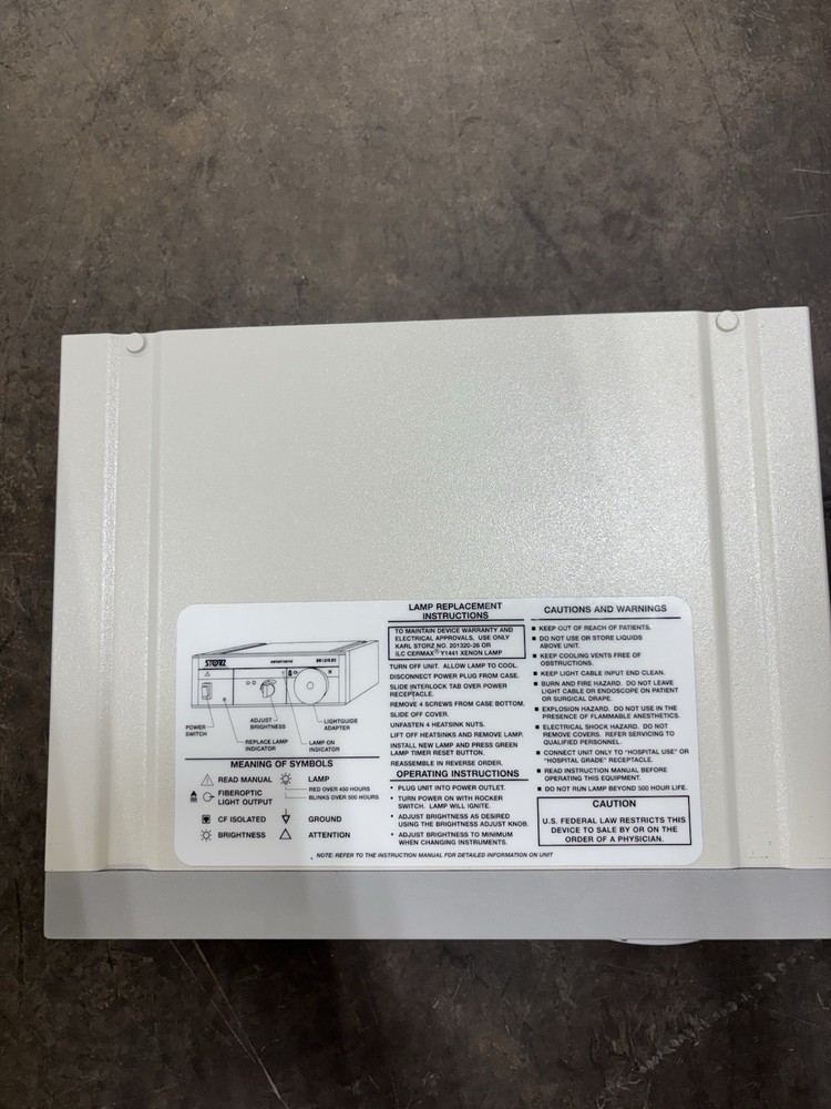 Karl Storz 201315 20 Xenon Nova 175 Light Source