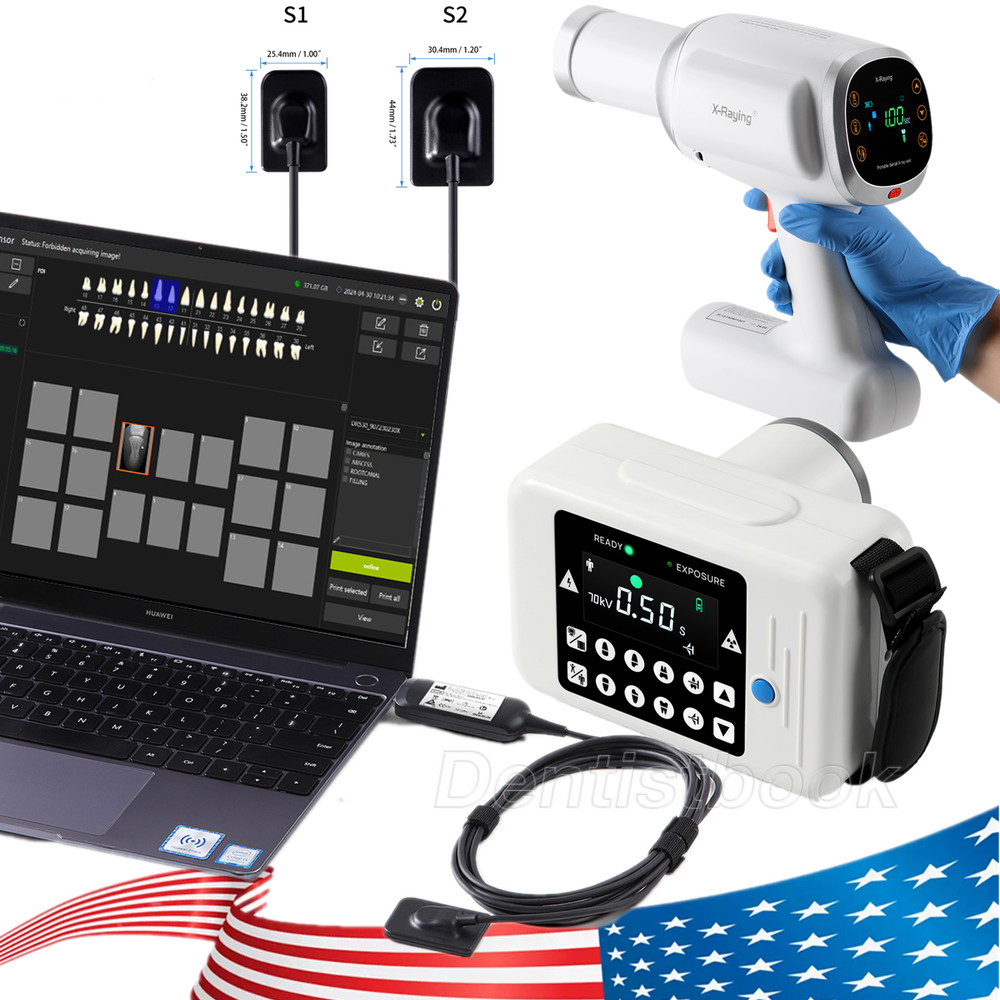 Dental Portable Digital Machine High Frequency / Digital Sensor Size 1/2