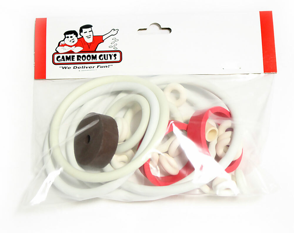 Williams Strike Zone Pinball Machine Replacement Repair Rubber Ring Kit White