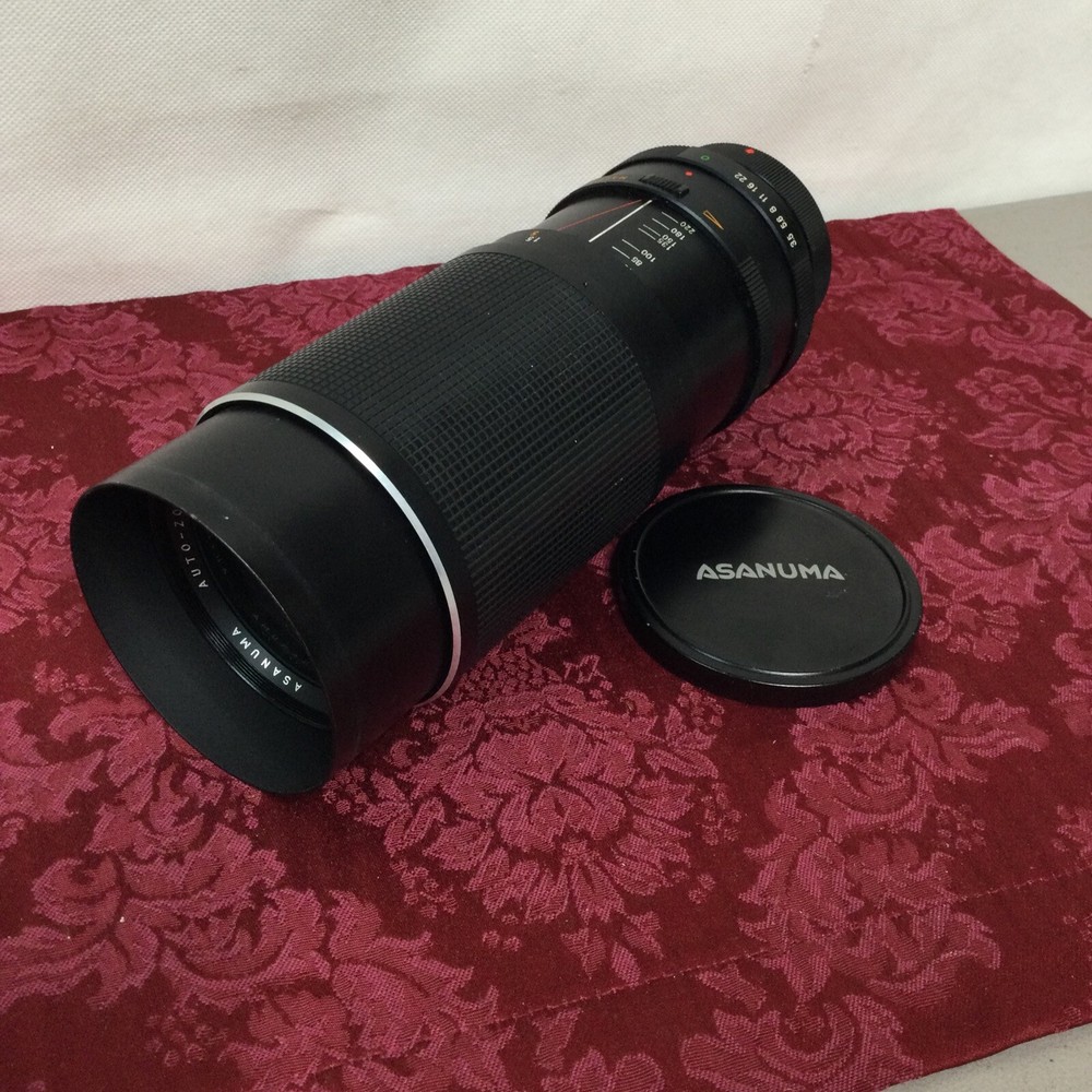 Asanuma zoom lens for cannon /with case