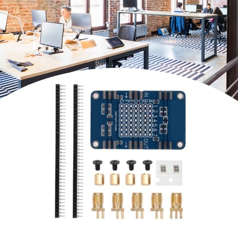 NanoVNA Testboard Kit VNA Networking Analysis Test Demo Board Replacement