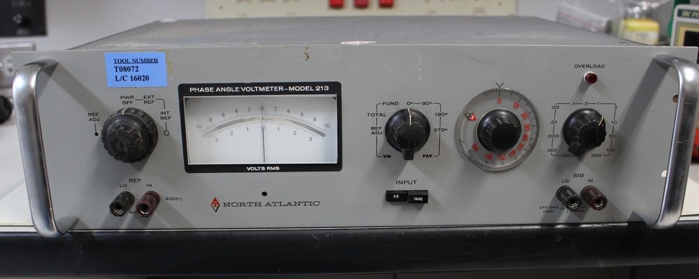 North Atlantic Phase Angle Voltmeter Model 213C