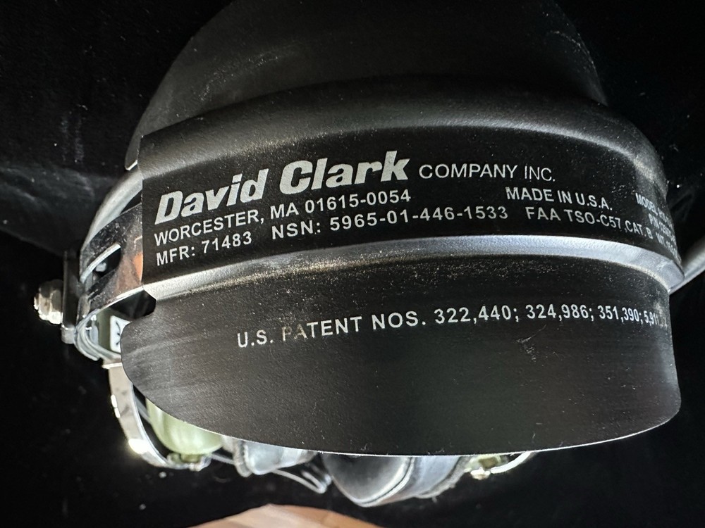 David Clark Model H10-13 H