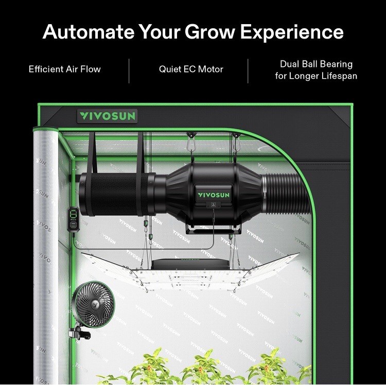 VIVOSUN T4 4" Inline Duct Fan