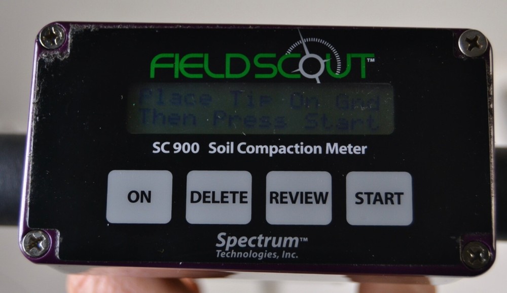 Spectrum Technologies FieldScout SC900 Soil Compaction Meter w/Case, software