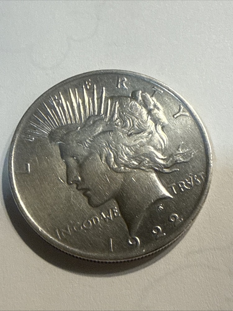 1922- $1 Peace Dollar, 90% Silver