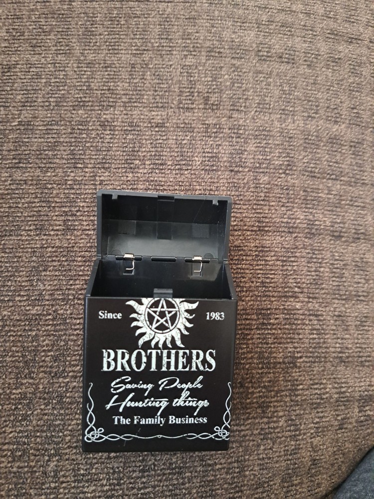 Plastic Cigarette Case From Supernatural T.V. Show