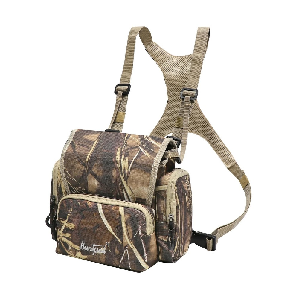 HUNTPAL Binocular Chest Pack Harness Case with Rangefinder Pocket, Convenient...