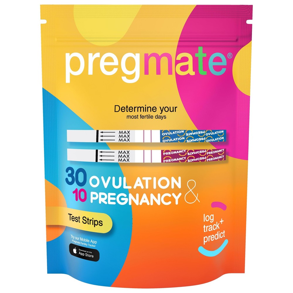 30 Ovulation and 10 Pregnancy Test Strips