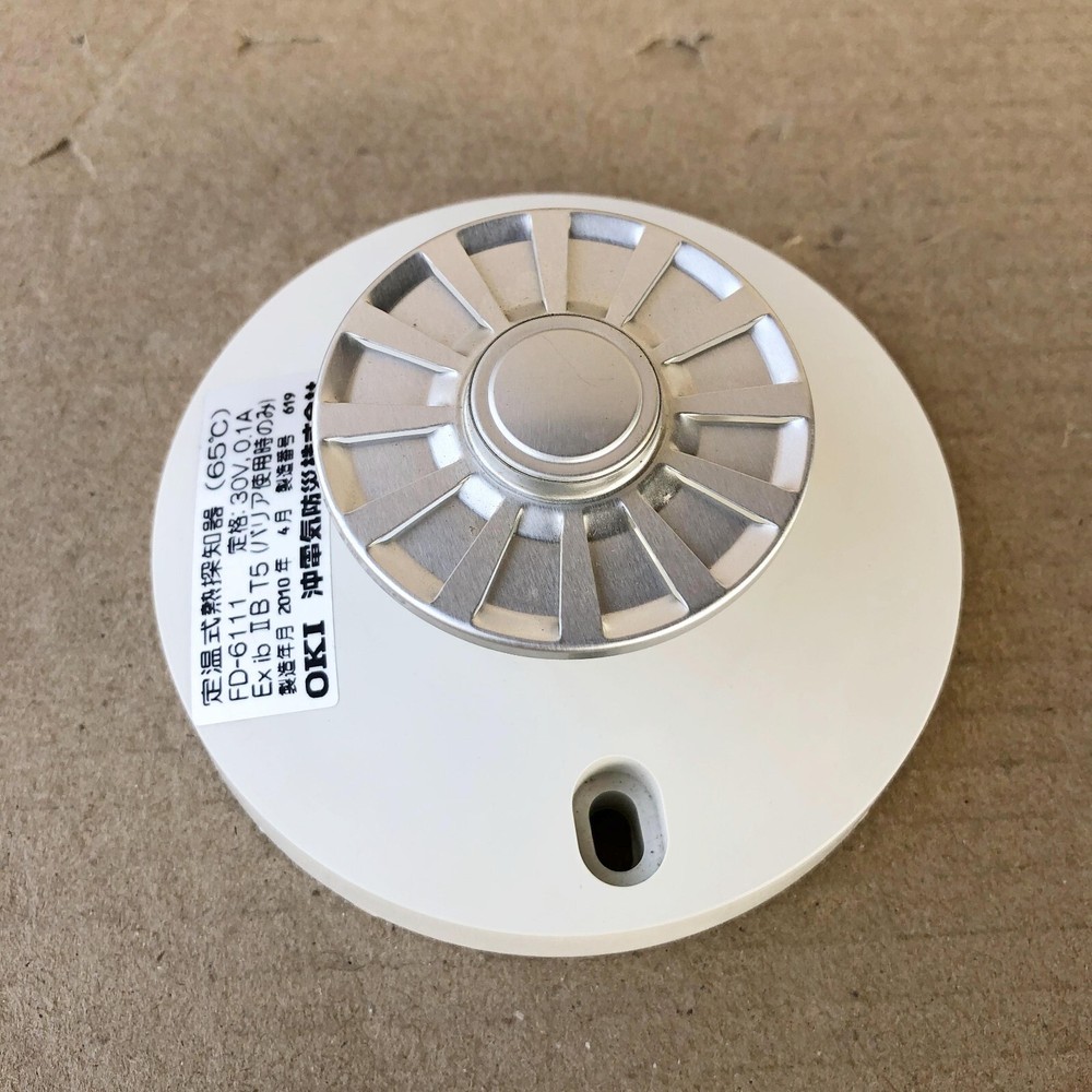 OKI FD-6111 HEAT DETECTOR CONSTANT TEMPERATURE 65C