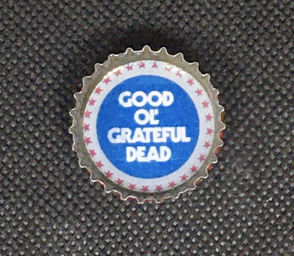 Grateful Dead Americana Bottle Cap Magnet Set